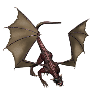 <b>-Kisa-</b> ist ein jugendlicher Drache. Gutes Training bereitet den jungen Drachen optimal auf seine Aufgaben in der Arena vor.