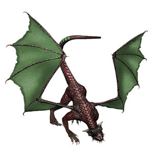 <b>Tigris</b> ist ein jugendlicher Drache. Gutes Training bereitet den jungen Drachen optimal auf seine Aufgaben in der Arena vor.