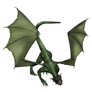 <b>Rhezodagorei</b> ist ein jugendlicher Drache. Gutes Training bereitet den jungen Drachen optimal auf seine Aufgaben in der Arena vor.