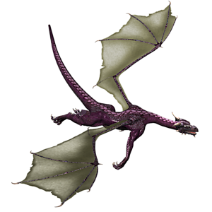 <b>Viodra</b> ist ein erfahrener, erwachsener Drache.