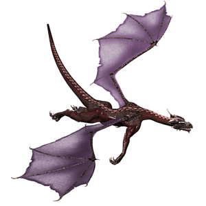 <b>PurpleBlaze</b> ist ein erfahrener, erwachsener Drache.