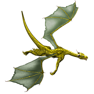 <b>Arcron P</b> ist ein erfahrener, erwachsener Drache.