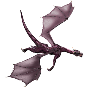 <b>Violeto</b> ist ein erfahrener, erwachsener Drache.