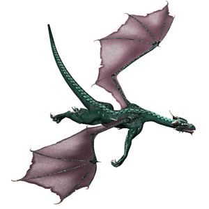 <b>GreenDragon</b> ist ein erfahrener, erwachsener Drache.