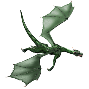 <b>Shade of Green</b> ist ein erfahrener, erwachsener Drache.