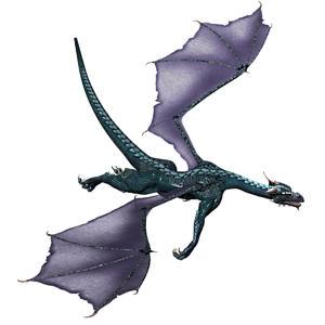 <b>Amethystflügel</b> ist ein erfahrener, erwachsener Drache.